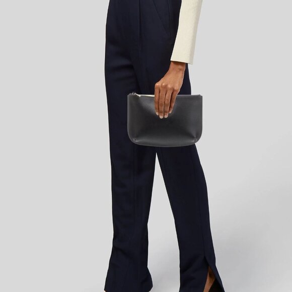 APC NWT Sarah Clutch Pouch Blue & Gold - Picture 9 of 9